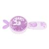 Pportable Handheld Fan Mini Cartoon Animal Fan Rechargeable Night Light 400mAh Cute Small Fan with Built in Battery