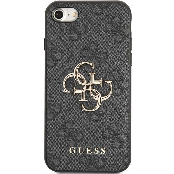 Guess Guhci84Gmggr Iphone 7/8/Se 2020 /Se 2022 Szary/Grey Hardcase 4G Big Metal Logo
