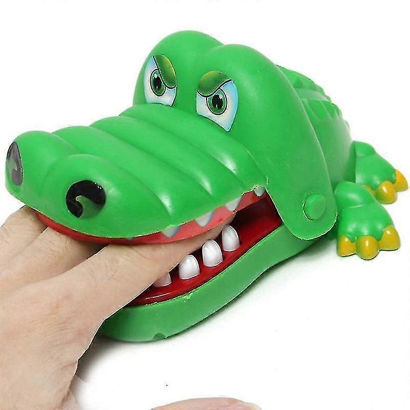 New Crocodile Teeth Toy Game For Kids - Alligator Biting Finger Dentist Game, Party Game Of Luck And Fun. Perfect Birthday Christmas Gift