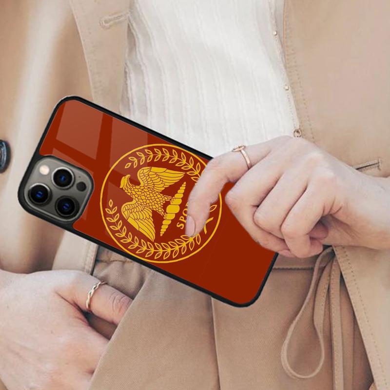 

Roman Empire Legionary Shield Emblem Magnetic Phone Case For APPLE iPhone 17 Air 16 14 13 12 Pro Max 15 Plus MagSafe Cover iPhone 13mini