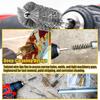 2025+ 14-Piece Bore Brush Set 1/4" Hex Shank with Extension Bar for Power Drills,Impact Drivers,Grinders (8/10/12/15/17/19 mm)