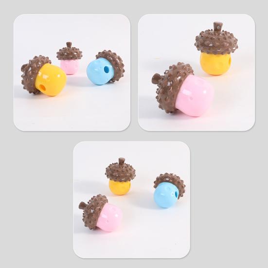 Dog Treat Dispenser Toy Squeaky Interactive Dog Chew Toy Dog Puzzle Toy for Puppy Teething Brain Training Teeth Cleaning