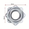 4pcs Turntable pounds Steel Ball Bearing Rotating Tray Strong Sturdy Table Cabinet
