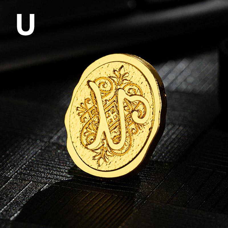 LetterA-Z Wax Seal Stamp DIY Sealing Wax Stamp Head for Scrapbooking Wedding Invitation Photo Album Dedicated Seal Stamp DIY