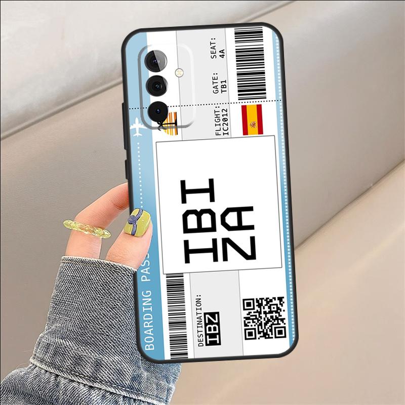 

Boarding Pass Ticket Case For Samsung Galaxy A22 A05 A53 A33 A06 A26 A16 A56 A36 A05 A32 A52 A54 A34 A14 A55 A15 A35 Samsung A26