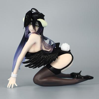 Hentai Figur OVERLORD Anime Bunny Girl Badeanzug Albedo Actionfigur Nudelstopper Figur Sammlung Modell Spielzeug