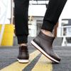 Fashionable Men's Spring and Autumn Rain Shoes Casual Lightweight Waterproof and Non Slip Kitchen Car Wash Work Rubber Shoes