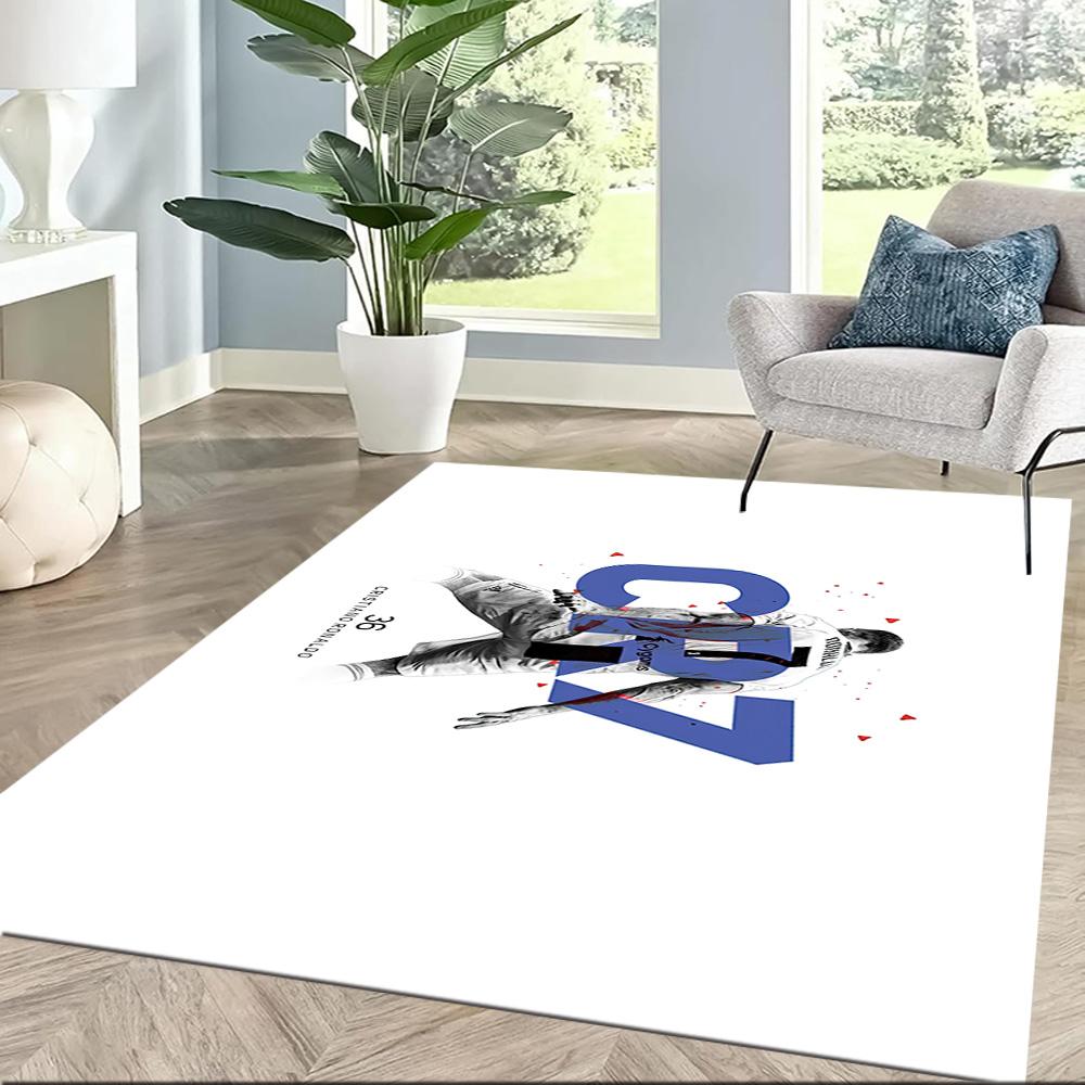 Cristiano Ronaldo Floor Rug Office Rug Suitable For Dormitory Kitchen Study Room Bedrooms Antislip Rug Anime Office Decor Best For Christmas