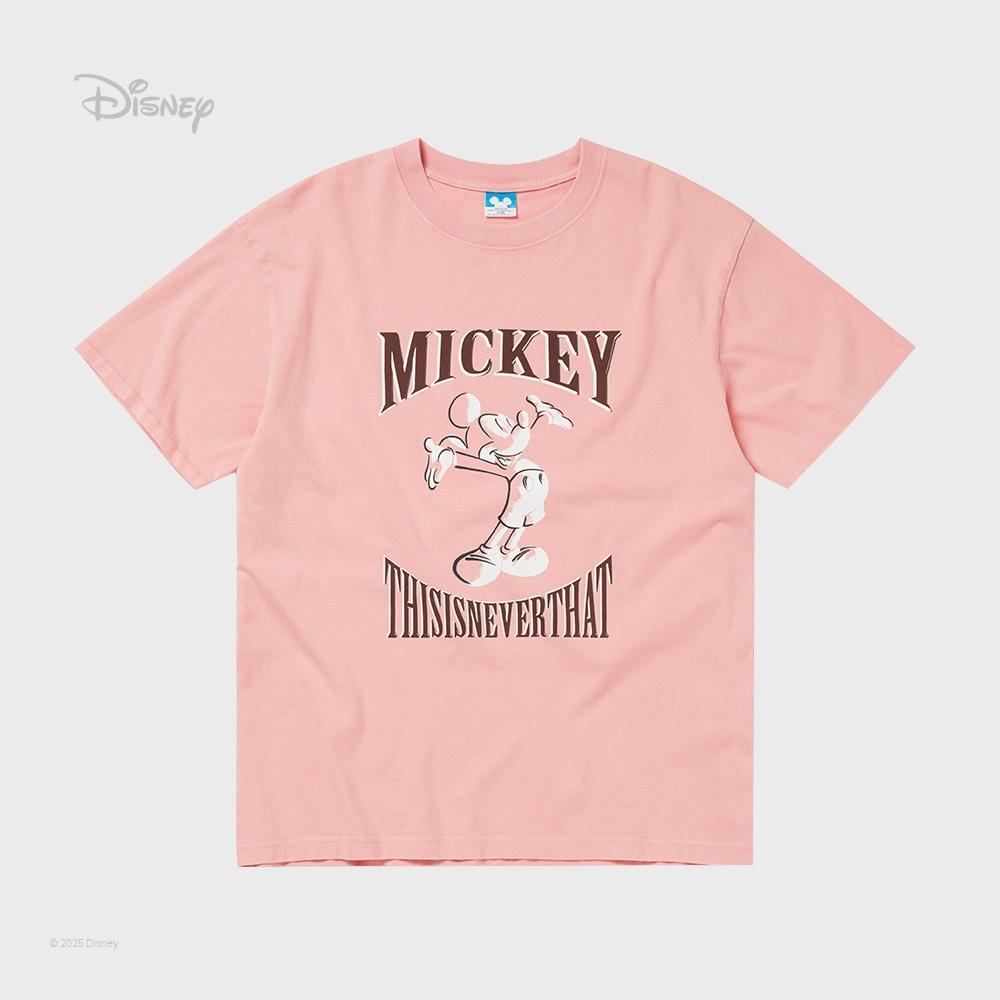 ThIs Is Never That Tnt Mickey Open Arms Tee Pink S