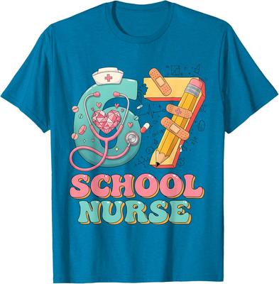 67 Meme School Nurse Six Seven Nursing Humor Unisex T-Shirt