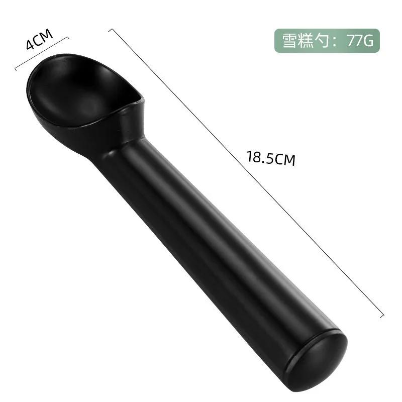 

Ложка для мороженого с антипригарным покрытием Anti-Feeze с уникальной ручкой, наполненной жидкостью, с теплопроводностью, простая, цельная, из алюминия, легко копать