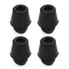 4Pcs Universal Car Door Dampers Buffer Pad Cover Anti Shock Rubber Stop Door Protection Cushion Rubber Interior Part Accessories Interior Mirrors 6