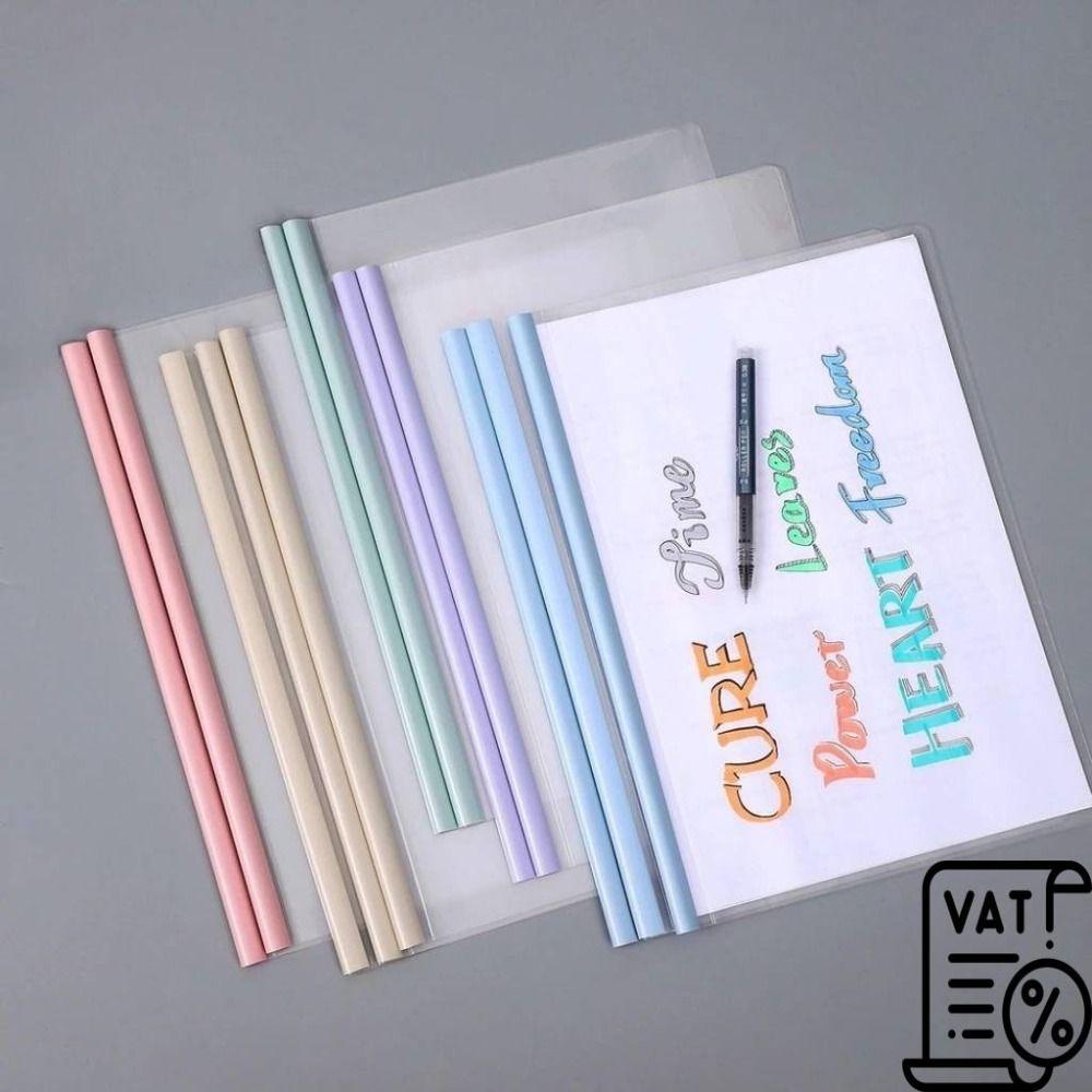 Business Supplies Document Rod Clamp Thickened Business Folder New A4 Draw Rod Folder