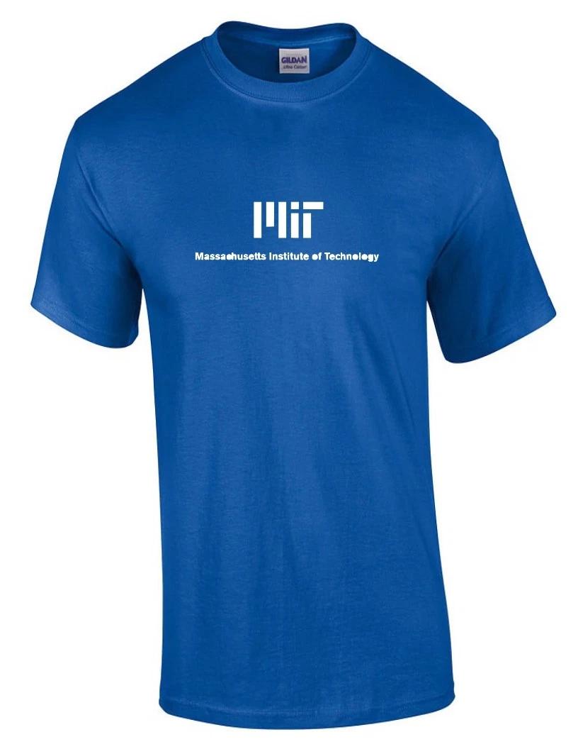 

MIT T-Shirt Massachusetts UNIVERSITY SCIENCE MATH GEEK 80s Shirt Cotton S - 5XL XL