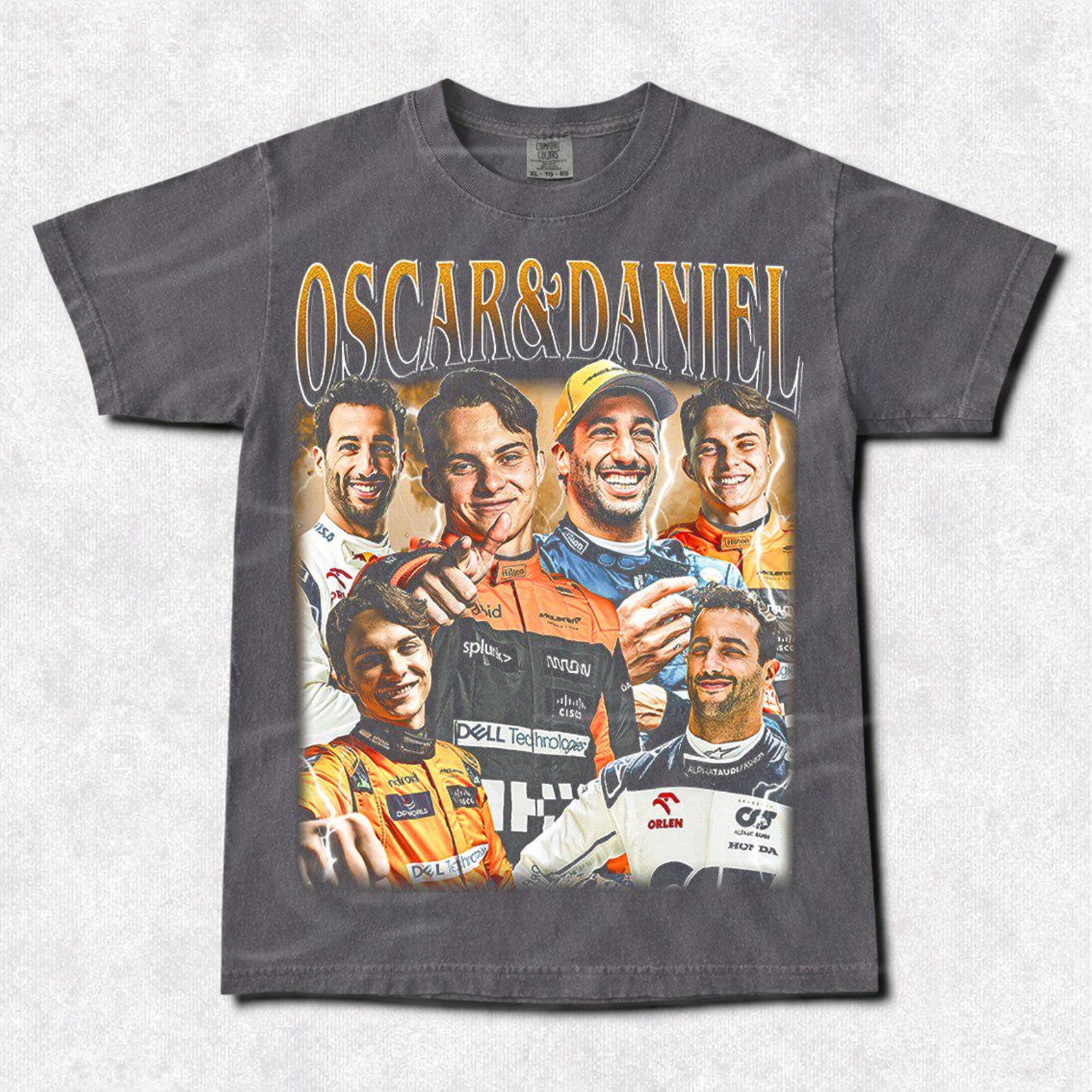 Oscar and Daniel F1 Racing T-Shirt: Formula Motorsport Tee FD M