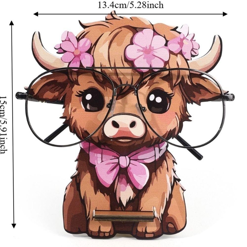 Hand-carved Animal Glasses Frame 3D Eyeglass Rack Cute Glasses Display Stand  Home Decor