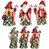 Santa Claus/Snowman/Witch Christmas Desktop Ornament Resin Snowman Figurine  Holiday Decor