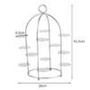dessert table display rack bread table fruit tray Gold Dim sum Creative cake rack Restaurant Snack decoration Dessert rack