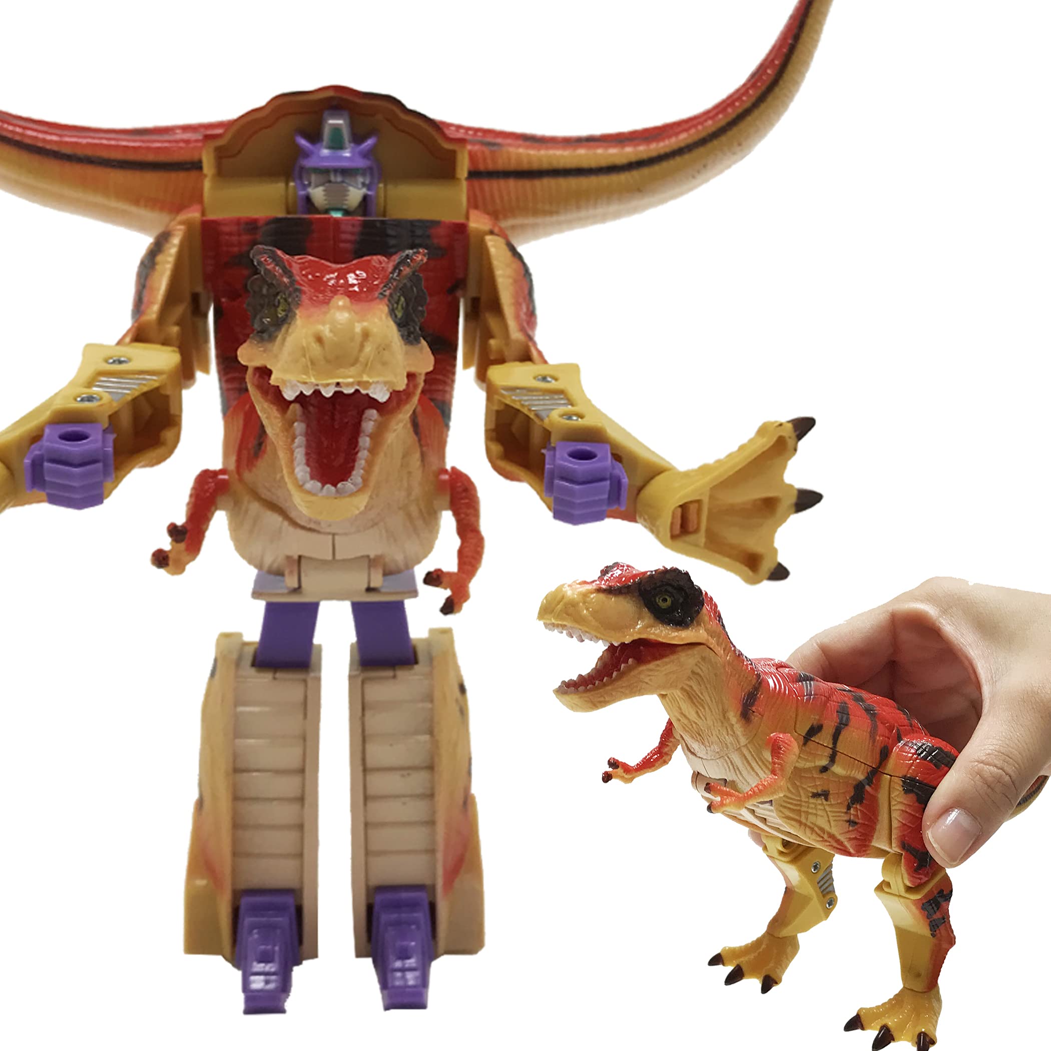 

Transforming Dinosaur Robot Dinosaur Toy Transforming Robot Transforming Robo Dinosaur Robot 3D Puzzle Robot Toy Cool! (Tyranno Robo)
