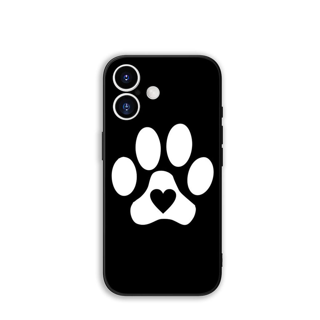 For Xiaomi Redmi 15 A5 9A 9T 10A 10C 9C NFC 15C Note 11 9 10 Pro Plus 8T Phone Cover Case Cute Dog Paw Footprint Casing