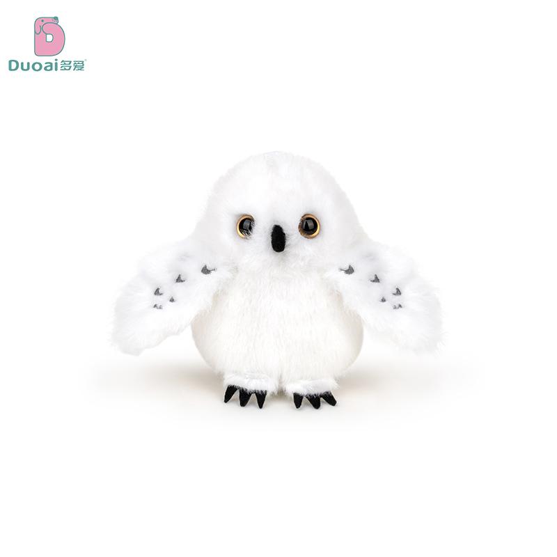 4 Kinds Of High Fidelity Owl Plushie Crow Plush Toys Lifelike Animals Simulation Stuffed Doll Toy Gift