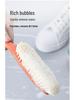 Multifunctional Soft Bristle Shoe and Laundry Cleaning Brush