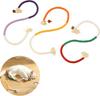 Cat Toys Interactive Molar Cotton Rope Toys Silvervine Cat Teaser Toy Clean Mouth Kitten Play Toy Pet Supplies Accessories