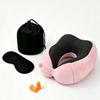 Slow Rebound Memory Foam U-Shape Neck Pillow for Travel