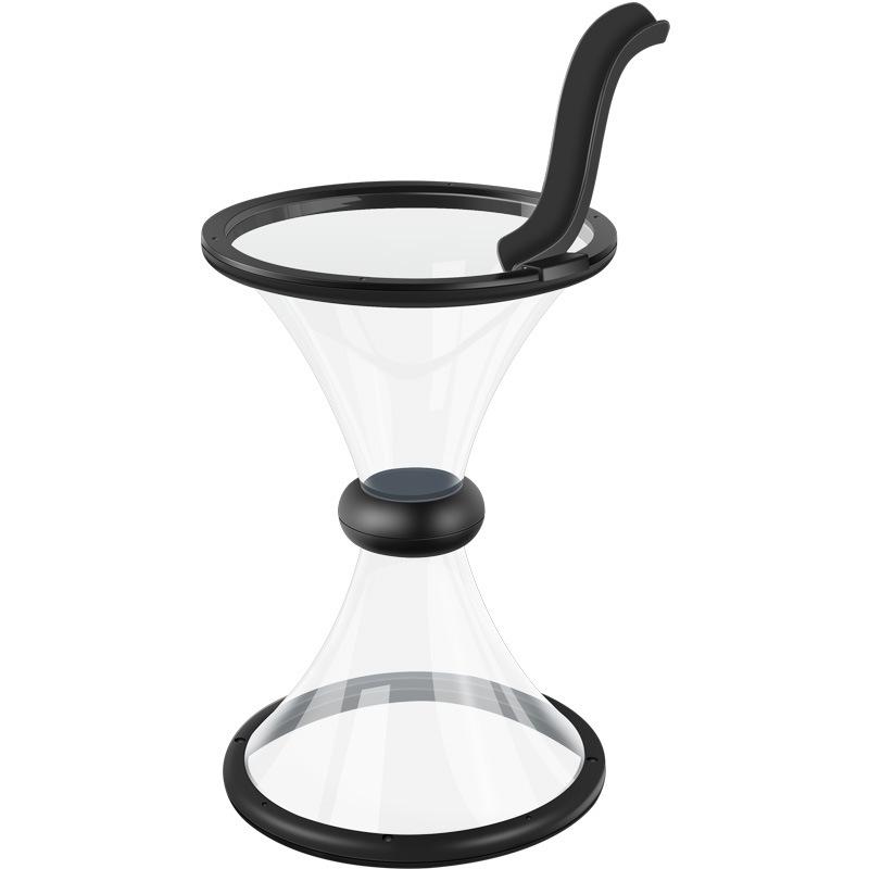 

Креативная вращающаяся копилка-циклон: Прозрачная вращающаяся воронка для хранения монет