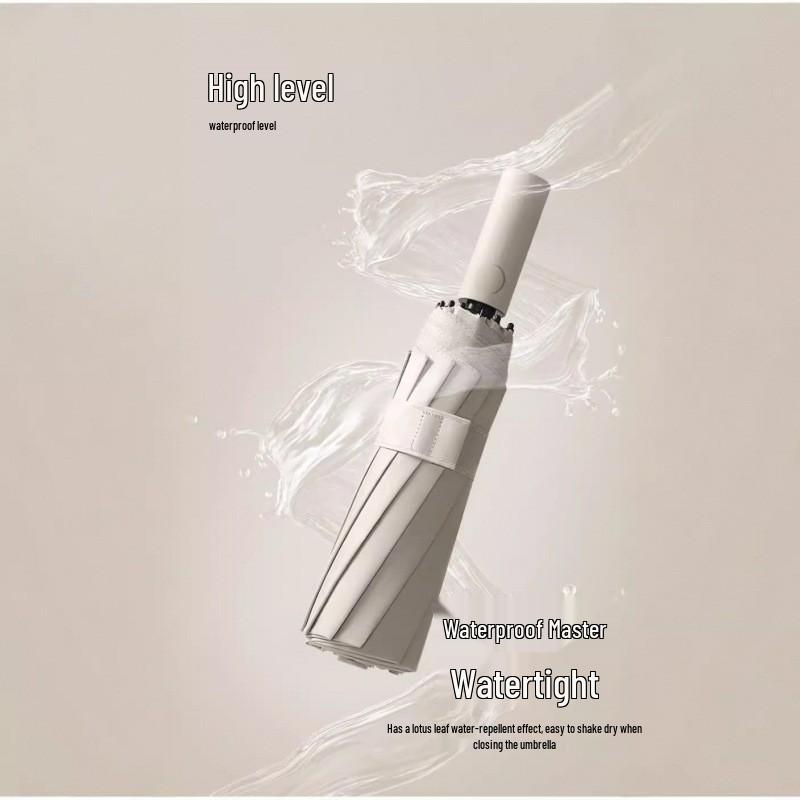 Fully Automatic Extra Large Folding Umbrella with Sunscreen, for Rain or Shine