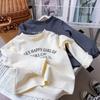 Girls' Slim-Fit Versatile Long-Sleeve T-Shirt for Toddlers and Kids - Spring/Autumn Style