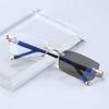 Occhiali da lettura fotocromatici intelligenti anti luce blu presbiopia vista da lontano occhiali diottria +4 0 senza montatura outdoor
