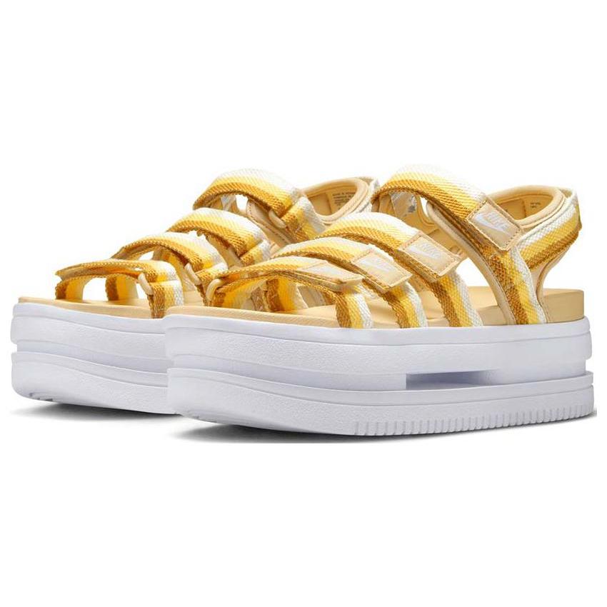 New Nike Icon Classic Sandals 'Orange' Women's DH0223-200