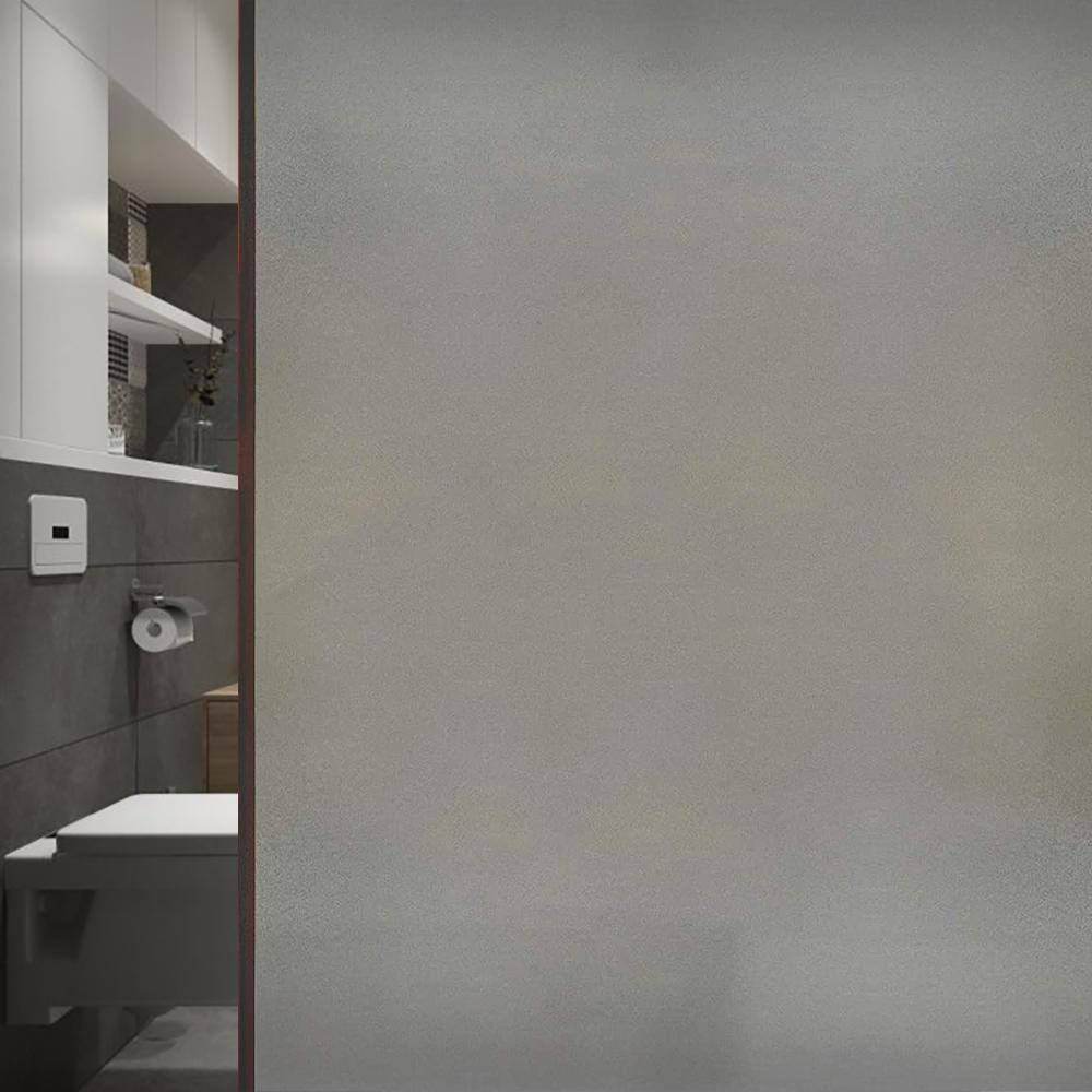 

Серая матовая оконная пленка, защитная пленка для витражного стекла, статическая самоклеящаяся пленка, матовая УФ-защитная стеклянная виниловая пленка для дома 30X200 cm