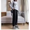 Plus Velvet Sports Pants Women's Autumn and Winter Loose and Thin Small Casual Harem Leggings