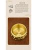 Brass Copper Yuanbao Rice Jar Ornament: Wealth-Attracting Handicraft Decoration for Living Room