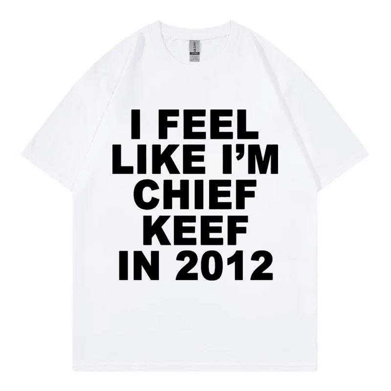 Rapper Chief Keef Merch T ShirtUnisex Clothing Fashion Hip Hop Short Sleeve T-shirts Summer Casual Loose 100%cotton T-shirt