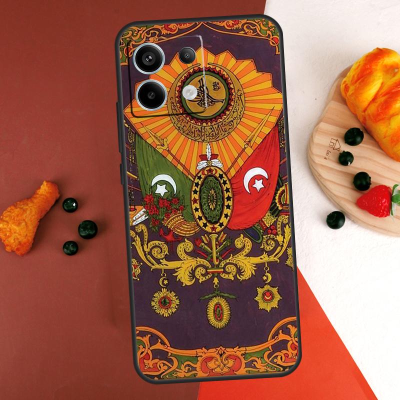 

Ottoman Empire Coat Case For Xiaomi Redmi Note 13 14 Pro 9 10 11 12 Pro 10S 11S 12S Redmi 13C 10C 12C 14C Coque Redmi Note 13ProPlus