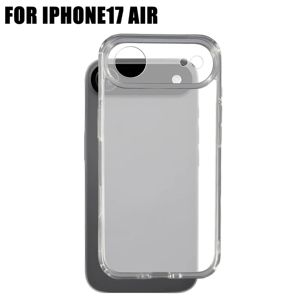 Transparent Shockproof Case for iPhone 17 17 Air 17 Pro 17 ProMax Anti Scratch Corner Anti Yellow Raised Camera Cover
