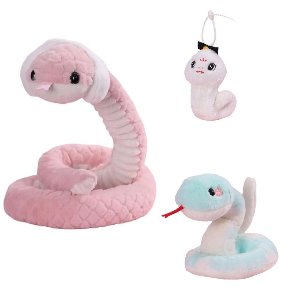 Little Snake Year of The Snake Plush Toy Wrap Around Arm Snake Animal Doll  Children Gift