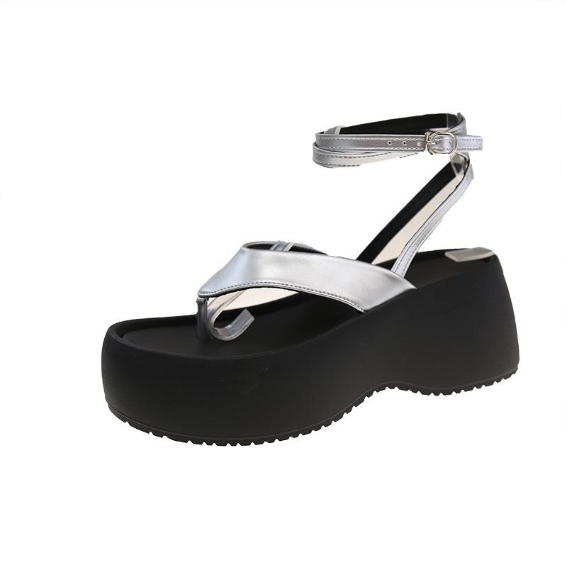 

Fashion Summer Women s Platform Wedge Sandals Fashion Flip Flops Ladies Elegant Party Dress Gladiator Sandals 40