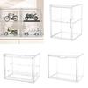 Clear Organizers Case for Toy Displays Dustproof Protective Cover Decorative Storage Box Ideal for Home Office Use