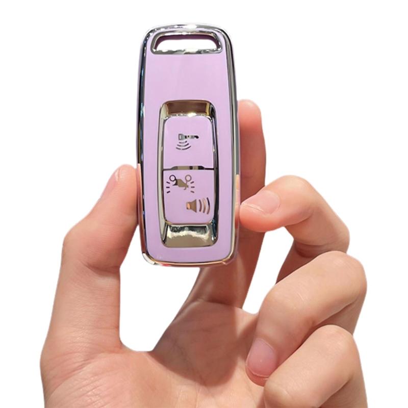 

Weatherproof Motorcycle Key Protector Anti Dust Motorcycle Key Cover Shockproof Key Holders Simple Installs for PCX160 фіолетовий