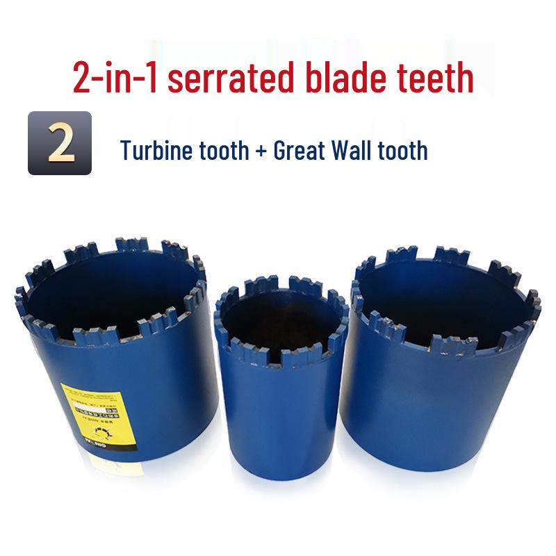 Diamond Drill Bit for Junction Box, Wall, Dual-use Concrete, 150mm, Hole Saw Range Hood, Waterless, 180mm.