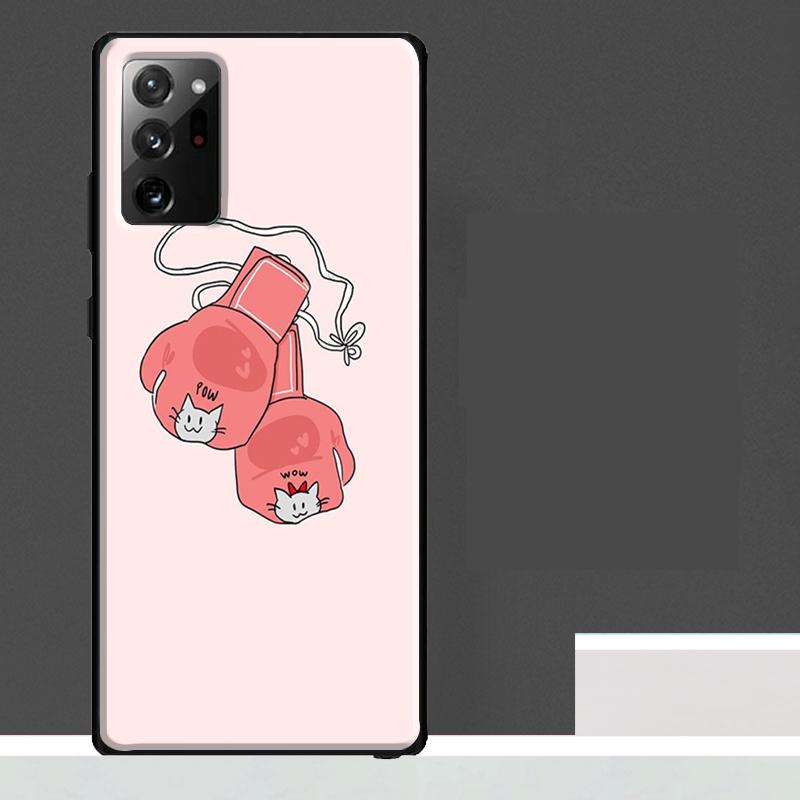 Boxing Gloves Case For Samsung Galaxy S25 Ultra S23 S22 S21 S24 Ultra S9 S10 S20 Plus S25 FE Phone Cover