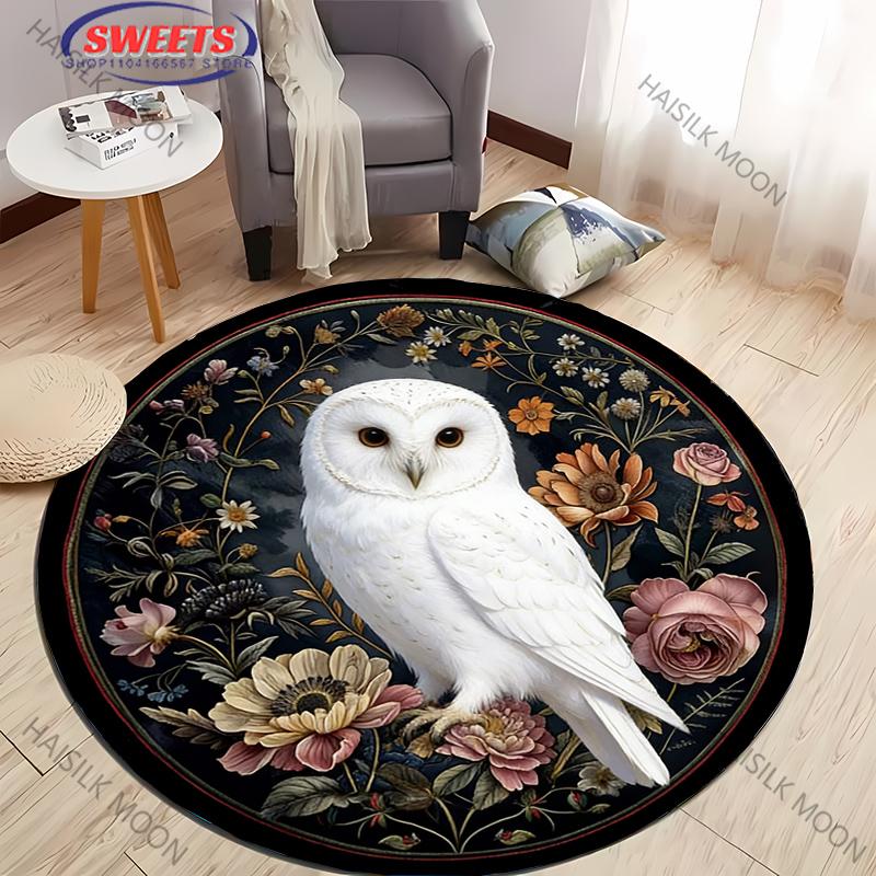 1 Stück Mystery Art Stil Wortdruck Runder Teppich Wohnzimmer Schlafzimmer Sofa Alle Jahreszeiten Matte Moderner Dekoteppich Top 10 Weihnachtsgeschenk