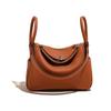 2025 Togo Leather Lindy Shoulder & Crossbody Bag: High-End Genuine Cowhide Women's Handbag