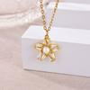 Elegant Three Y-shaped Butterfly Necklaces for Women 18K Gold-plated Stainless Steel Necklace Wedding Jewelry Party Accessories
