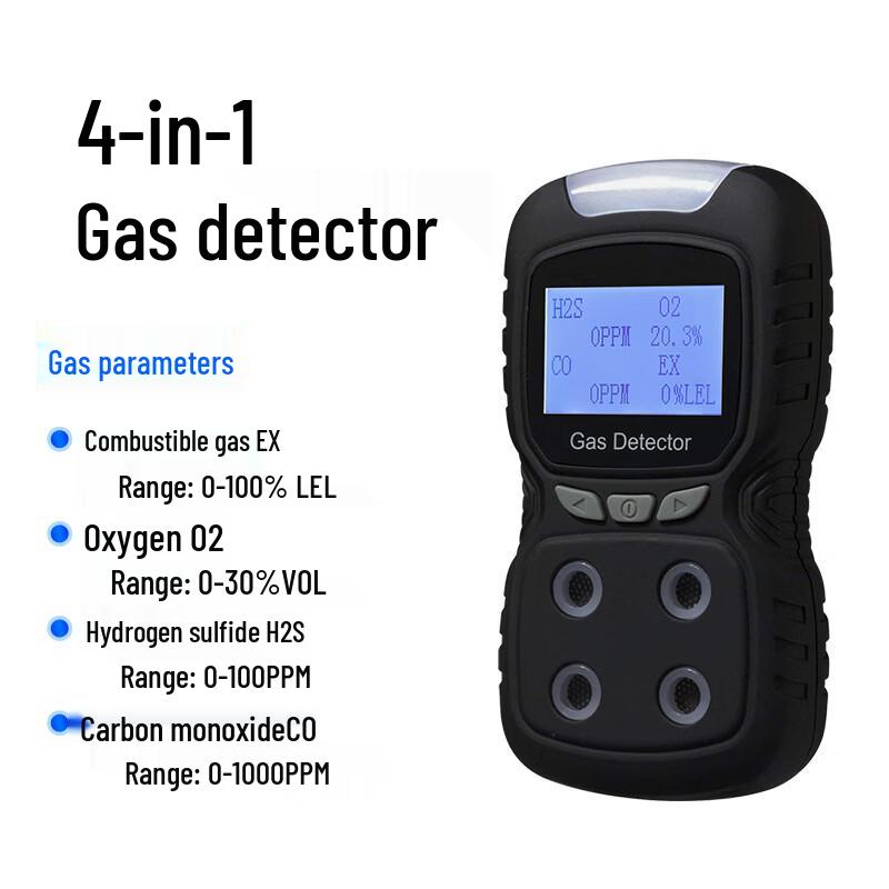 Lieve 4-in-1 Portable Combustible Gas Detector