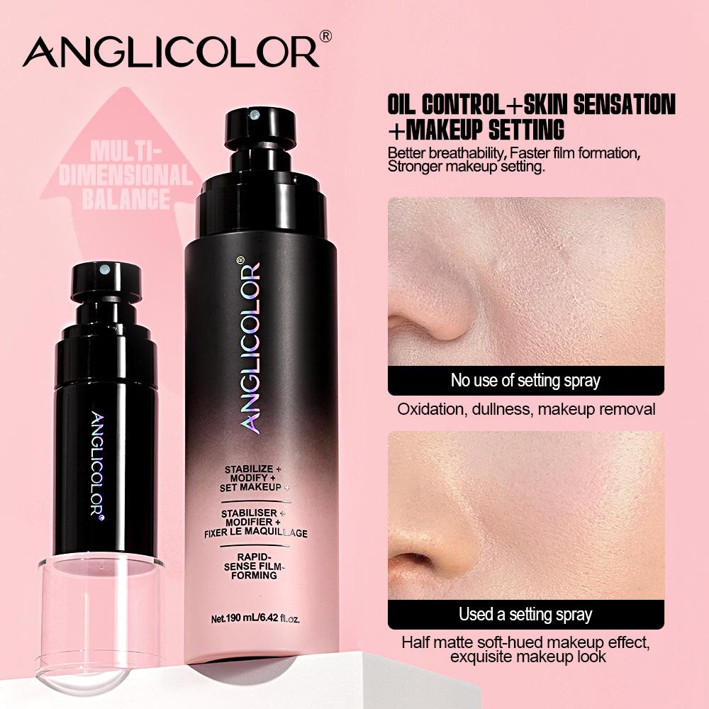 Sprej pro fixaci make-upu, Kontrola mastnoty, Vodotěsný a odolný proti potu Mikronový sprej, Rychle vytváří film bez odstraňování make-upu a rychle fixuje make-up